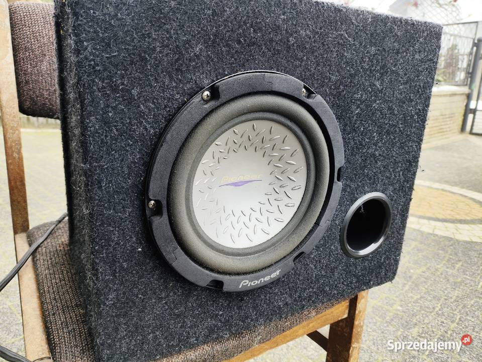 Skrzynia basowa bassowa tuba Pioneer TSW203F Niegowonice