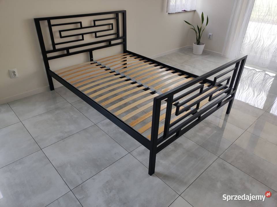 Łóżko metalowe nowoczesne 140x200 Łańcut
