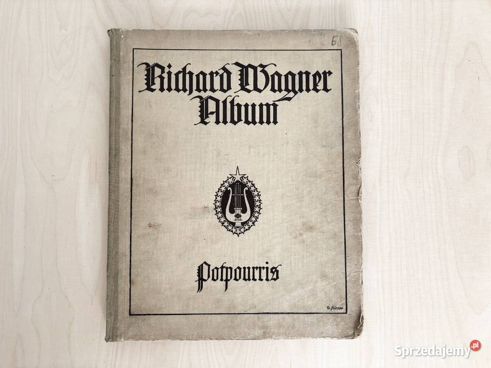 Richard Wagner Album ponad 100 letni album sprzedam