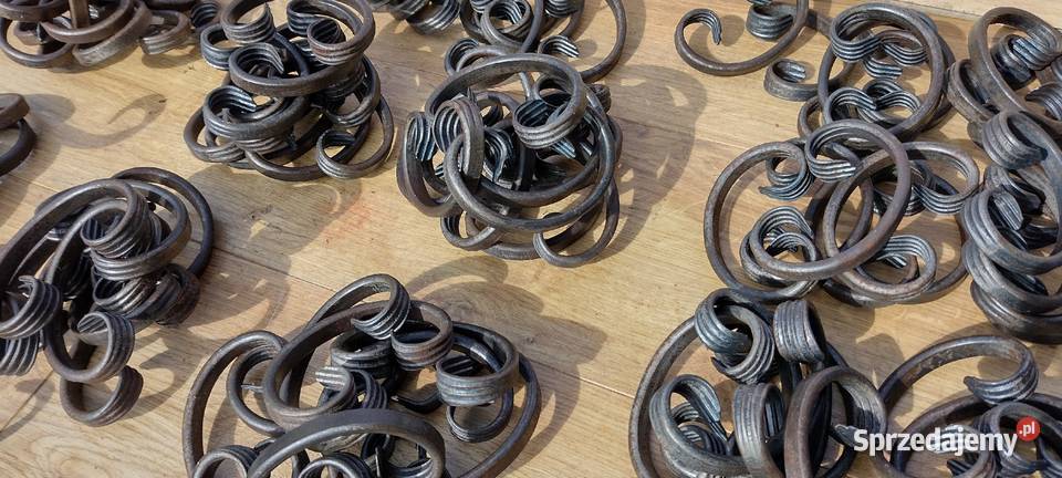 Elementy kute bramy ogrodzenia cetki eski metal Namysłów