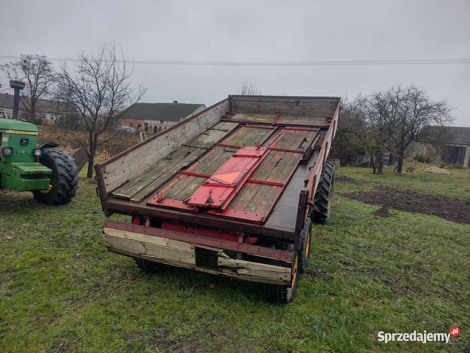 Przyczepa rolnicza Tim 6 5 tony wywrotka na tył Przyczepy rolnicze Sośno