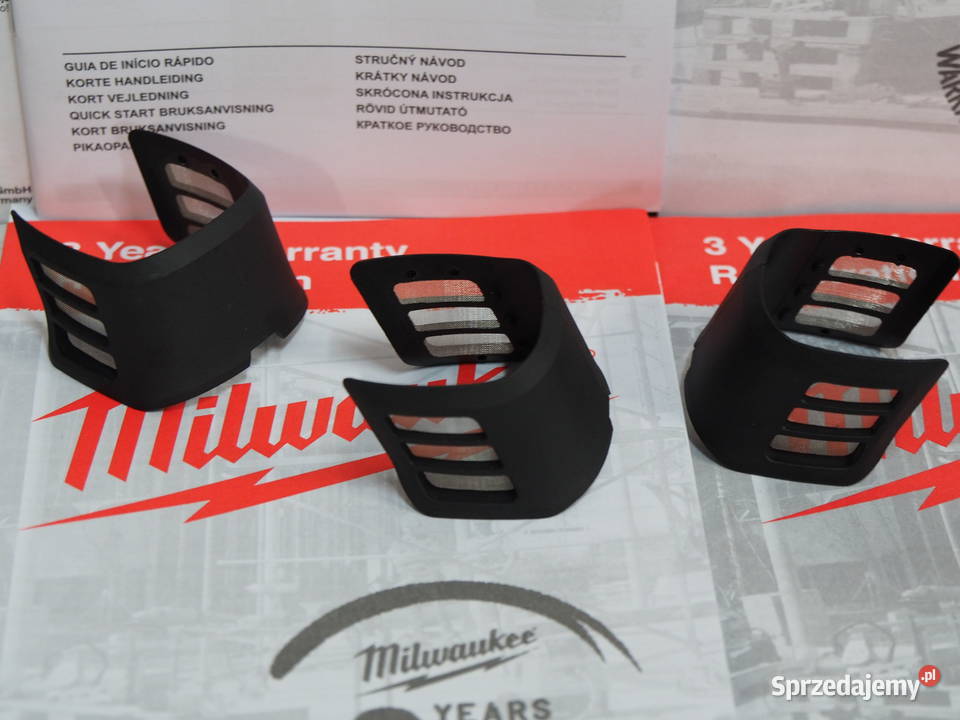 MILWAUKEE M18 CAG szlifierka oslona kratka filtr Baszkówka sprzedam