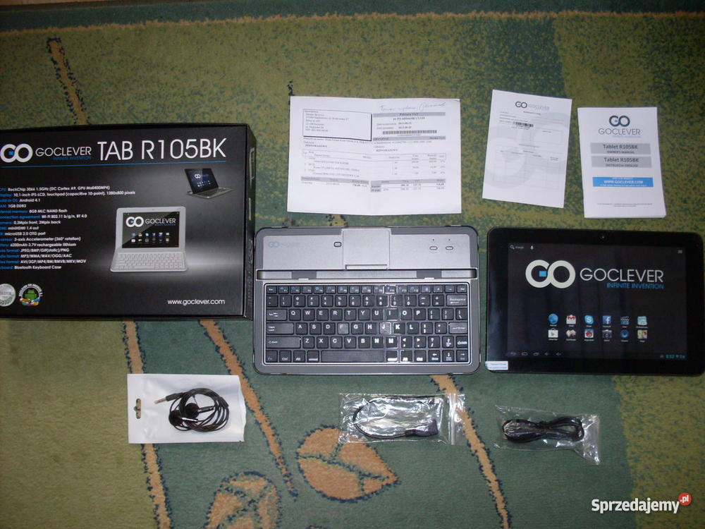 TABLET GOCLEVER TAB R105BK IPS 2x1,5GHz 1GBRAM 8GB NAND FLASH Z ...