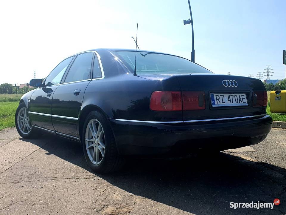Audi A8 1999r FL 42 V8 benz LPG w przedlifta napęd 4x4 Rzeszów