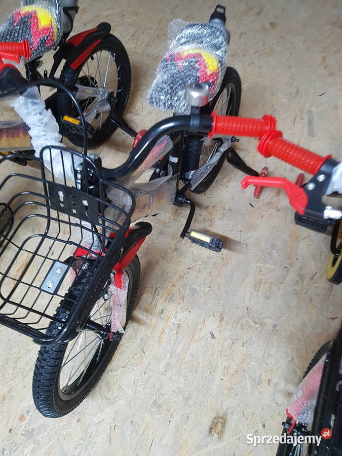 Rowerek my bike czerwono czarny 16 4 lata wielkopolskie Głogowa