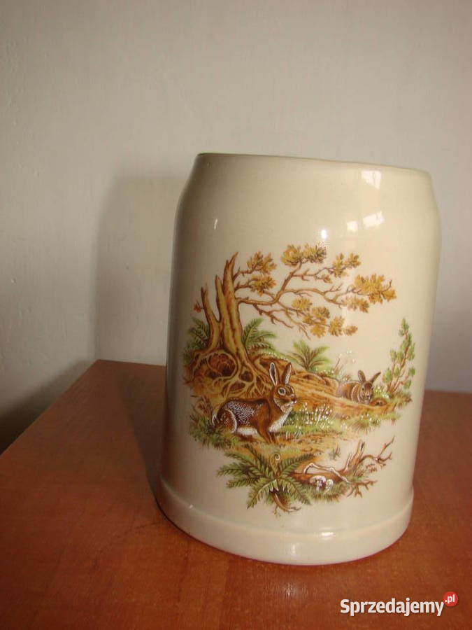 kufel z zającami Pruszcz Gdański