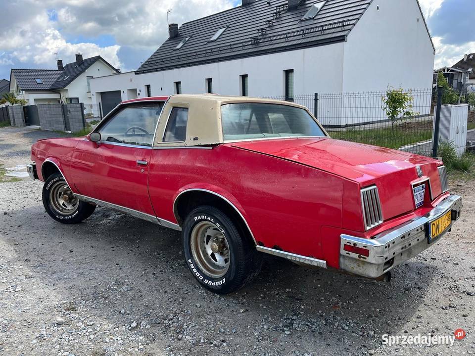 Pontiac Grand Prix 1979 zabytek do remontu 5000cm3 dolnośląskie Wrocław sprzedam