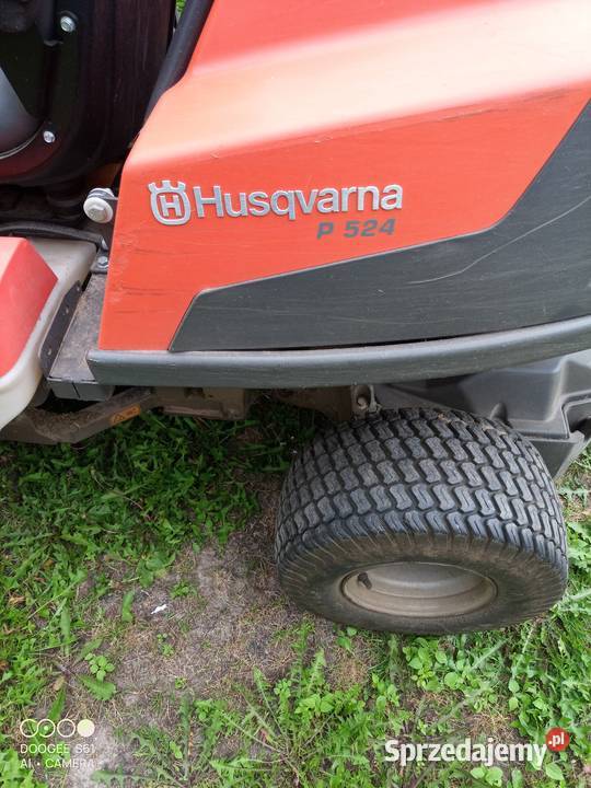 Traktorek kosiarka rider Husqvarna p524 Ogród Mikołajki Pomorskie