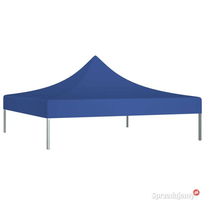 Dach do namiotu imprezowego 2 x 2 m niebieski