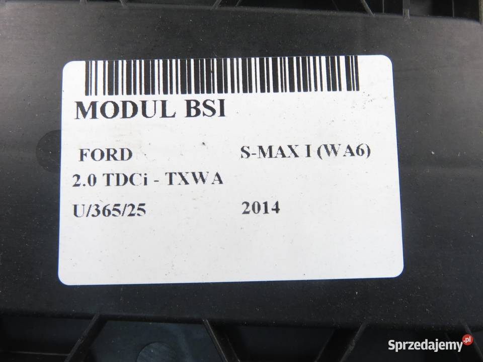 BSI FORD S I 20 TDCi BG9T14A073CL sprzedam