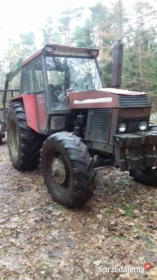 Zestaw zrywkowy Zetor 8045 maskiner 5145 Wielin sprzedam