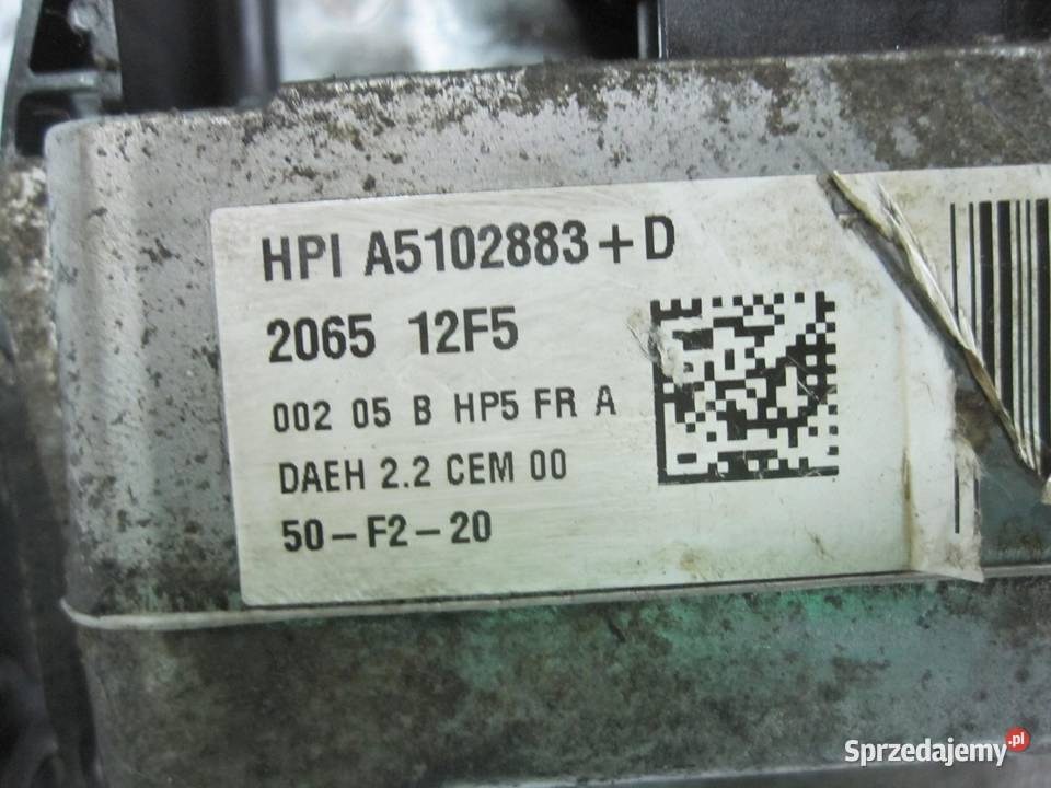 BERLINGO II LIFT 16 HDI 75 9HN 15r pompa osobowe sprzedam