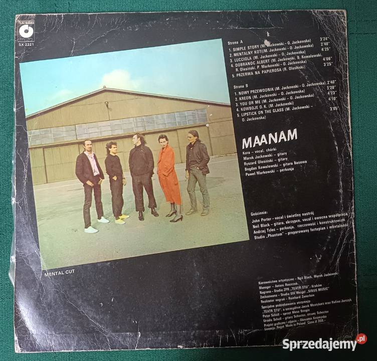 Maanam Mental cut winyl Zbylitowska Góra