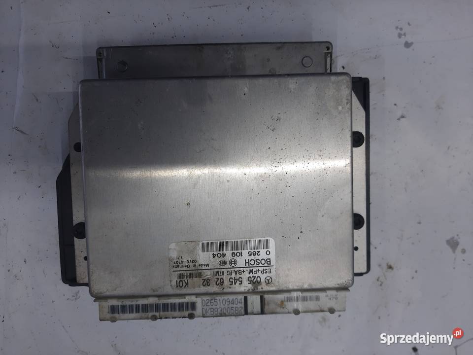MERCEDES W210 MODUŁ ESP 30TD 0255456232 Układ ABS i ESP Ksawerów sprzedam