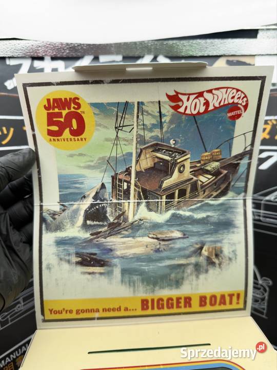 Hot Wheels Jaws Szczęki 50th Anniversary BOX K2 Wrocław