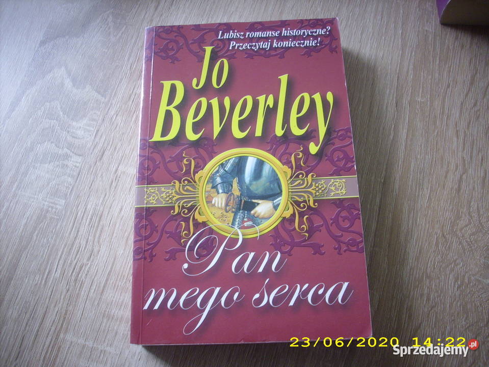 Pan mego serca Jo Beverley k Zamość sprzedam