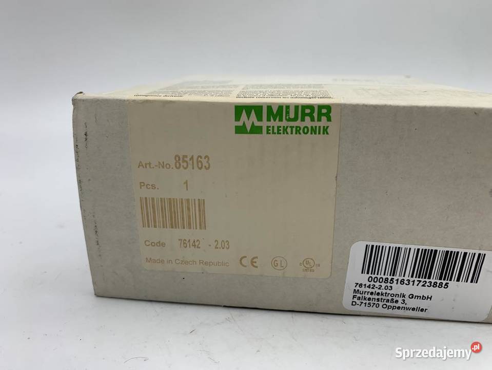 Murrelektronik 85163 MCSB Zasilacz 24VDC 5A mazowieckie Warszawa sprzedam