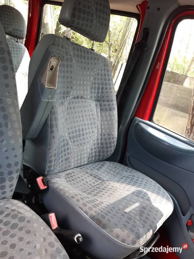 Transit MK7 9 osobowy Fotele komplet przod tyl mazowieckie Mińsk Mazowiecki