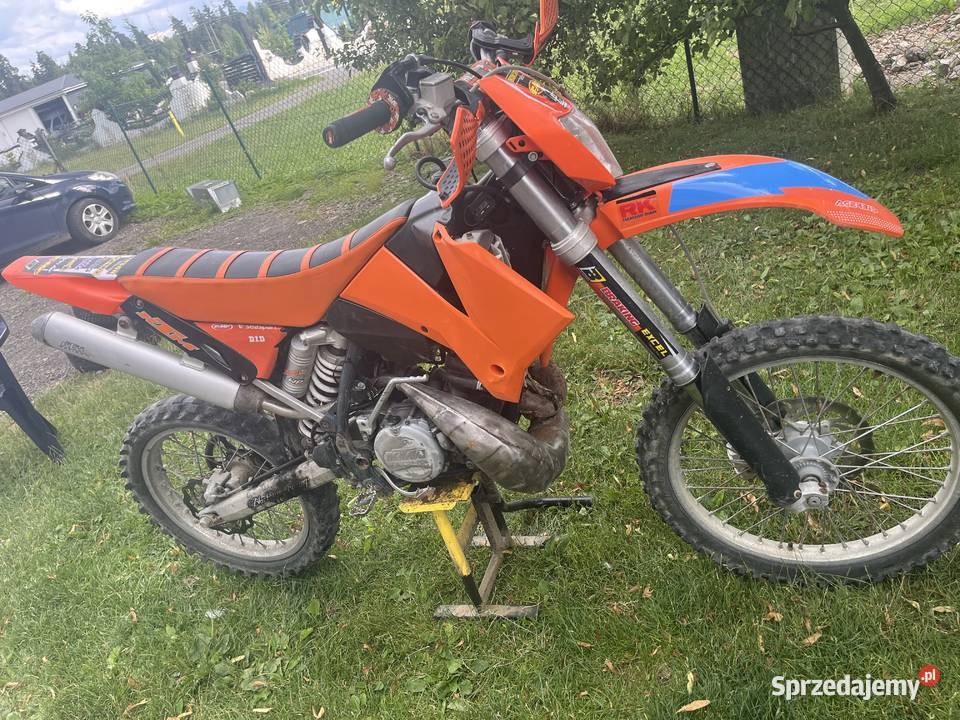 KTM 250 do ogarnięcia ale pali i jeździ Rok produkcji 2000 sprzedam