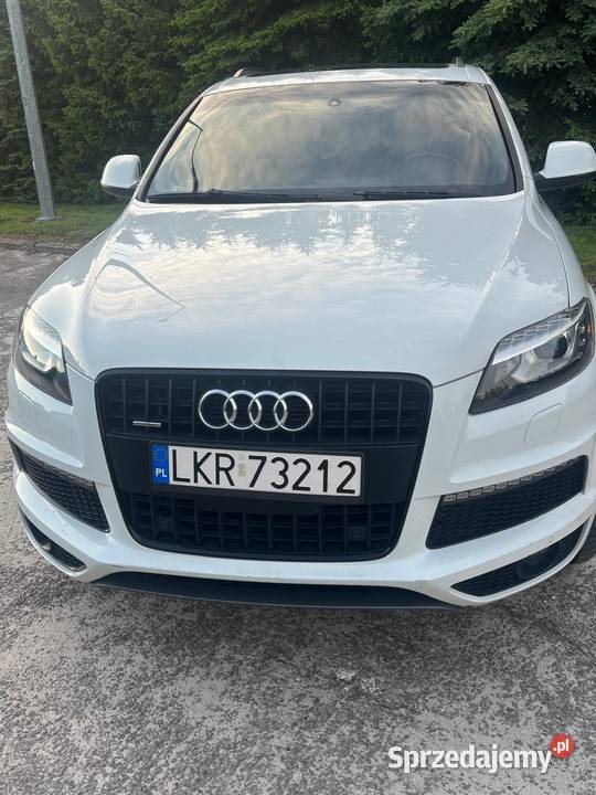 Audi Q7 30 TFSI 2014r Rok produkcji 2014 lubelskie Kraśnik