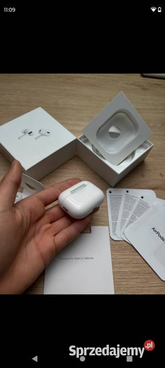 Apple AirPods pro 2 ANC z Gwarancja Słuchawki i głośniki Studzionka