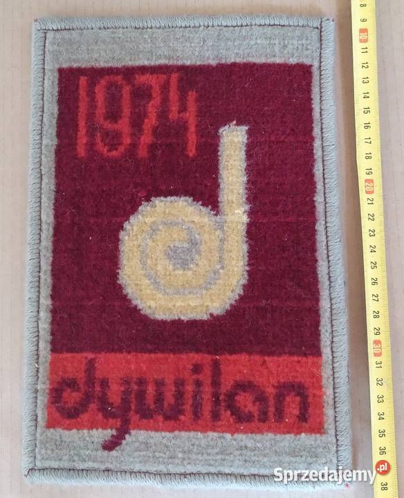 381 KILIM dywanowy firmowy DYWILAN 1974 Retro Łódź