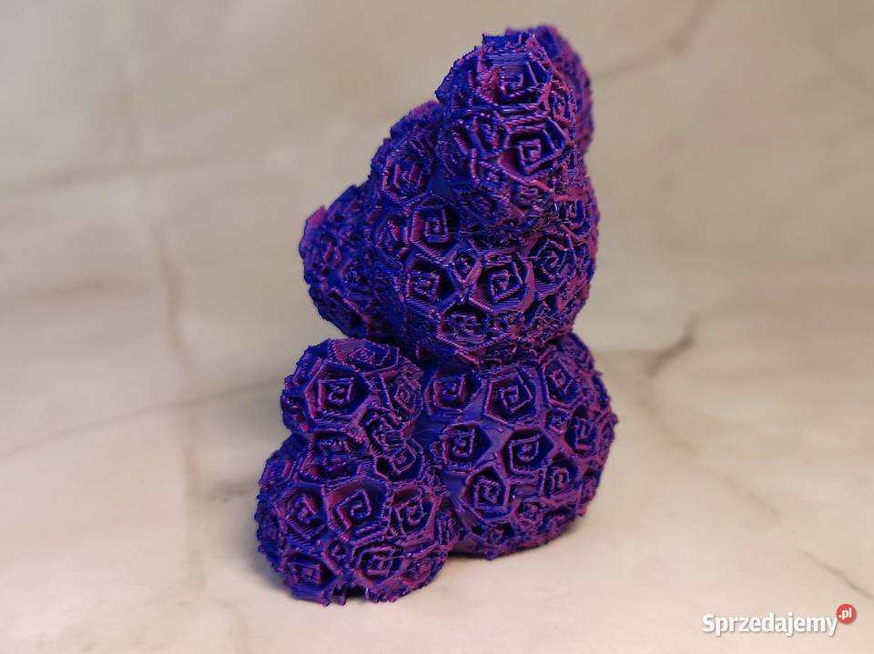 Miś z róż 3D dekoracyjna figurka gradientowa 75 Kielce sprzedam