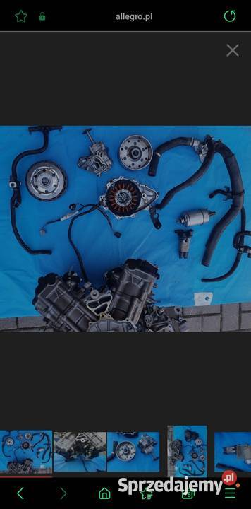 HONDA VFR 1200 X rozrusznik alternator stelaż Nowy Tomyśl