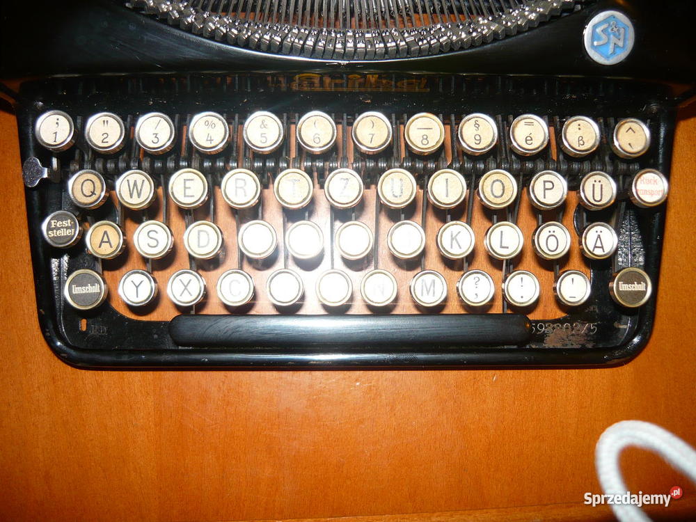 maszyna do pisania erika naumann Radziejów