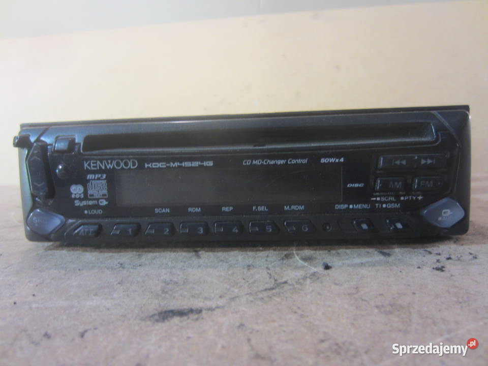 radio radioodtwarzacz CD kenwood kdcm4524g osobowe zachodniopomorskie Szczecin sprzedam