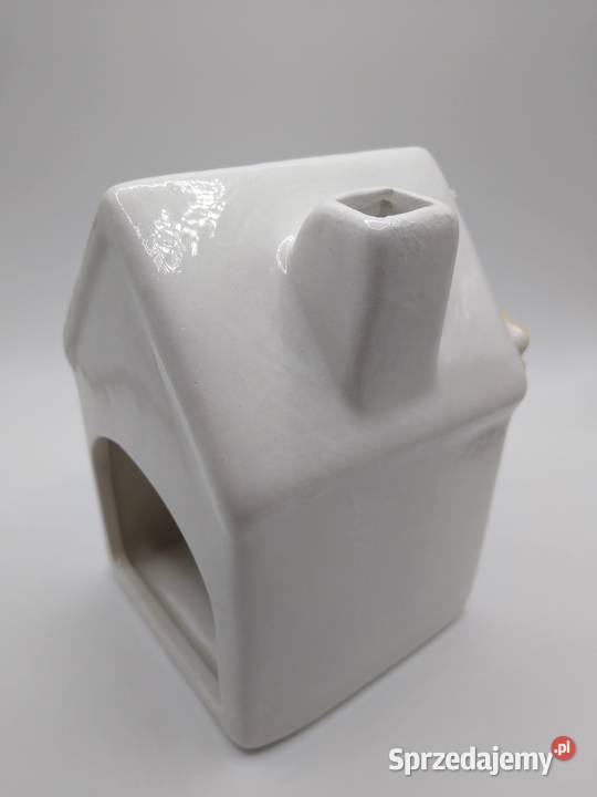 Domek na tealight Ceramika Wiosna Ozdoba Gdańsk sprzedam