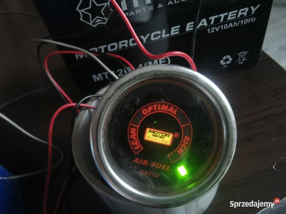 Wskaźnik zegar mieszanki paliwo powietrze