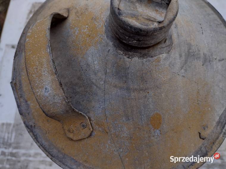 Stara bańka kanister PRL warmińsko-mazurskie Milejewo