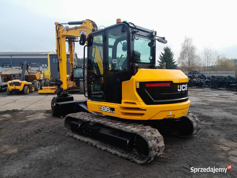 JCB 86C2 KOPARKA 8 TON CAT KUBOTA VOLVO YANMAR Koparki Krotoszyn sprzedam