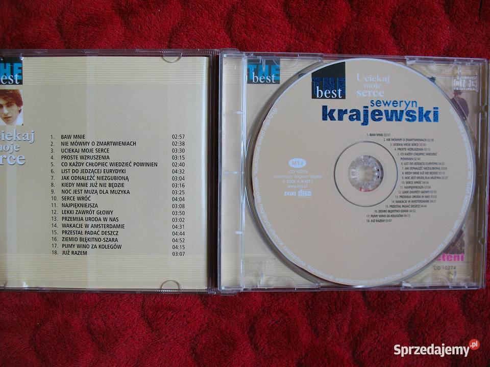 Uciekaj Moje Serce Seweryn Krajewski CD Siedlce