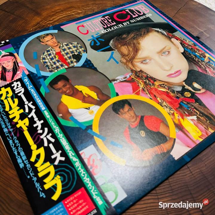 Culture Club Colour By Numbers NMNM Japan Obi LP pomorskie Gdańsk
