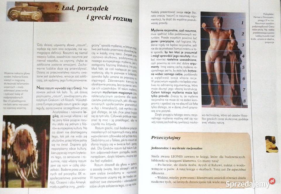 Edukacja filozoficzna I klasy gimnazjum Adam