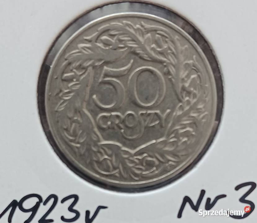 50 Groszy 1923 r 3 Konin