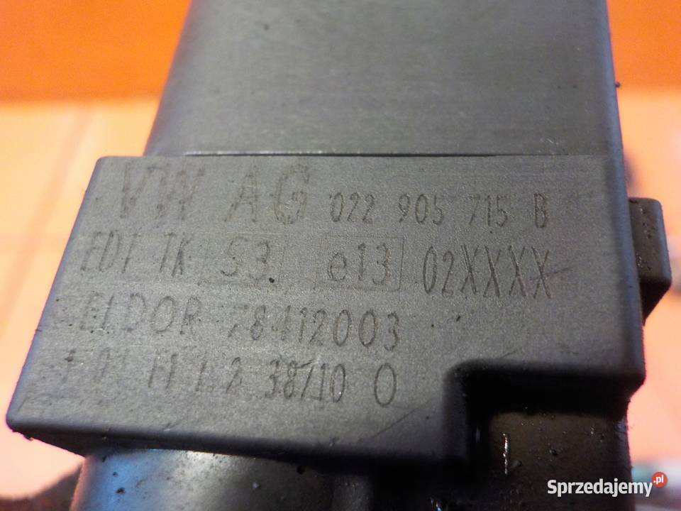 VW TOUAREG 32 VR6 04r 220 AZZ cewka zaplonowa osobowe Układ elektryczny silnika Suków sprzedam