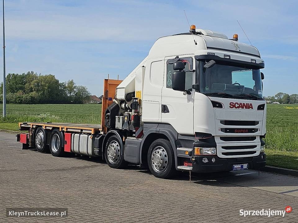 Scania R490 8X26 HMF 6020K6 platforma 2015 899174km