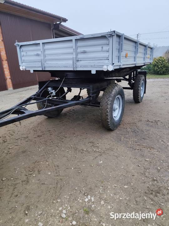 Przyczepa wywrotka d47 łódzkie Dmosin Drugi