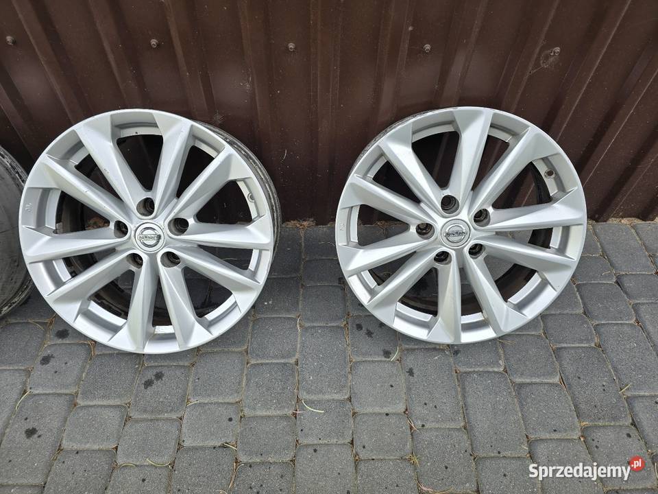Alufelgi oryginalne Nissan Qashqai aluminiowe Samochodowe Czarna Woda