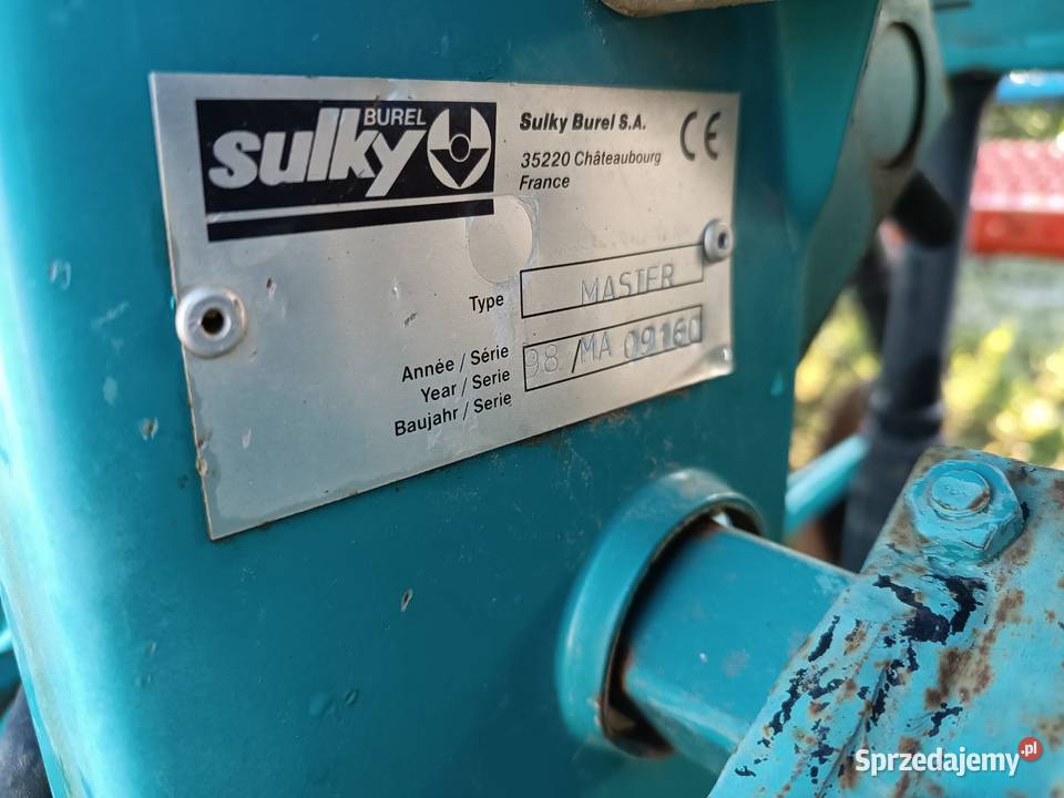 siewnik talerzowy 3 Sulky Master Borzęciczki