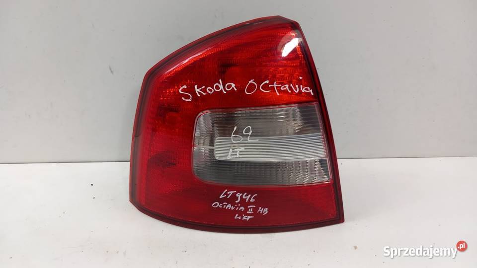 SKODA OCTAVIA II LIFT HB LAMPA TYŁ LEWA Zbierkowo sprzedam