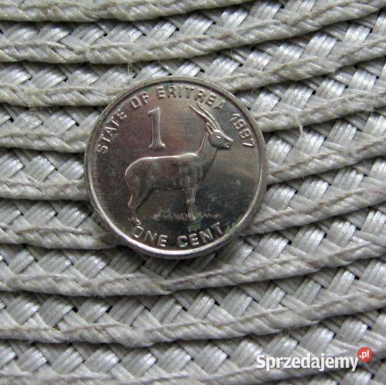 Erytrea 1 Cent 1991r Kalisz