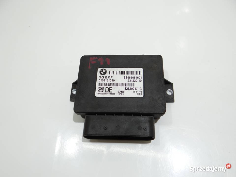 MODUŁ HAMULCA RĘCZNEGO BMW F10 F11 6850846 lubelskie Strzyżewice
