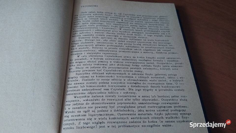 Zbiór zadań z fizyki jądrowej Janusz Araminowicz Gdańsk