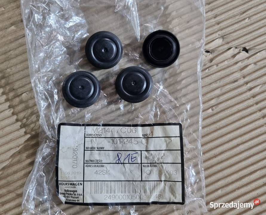 Korek zaślepka VW Audi Seat Skoda VAG N10124501 Bolesławice