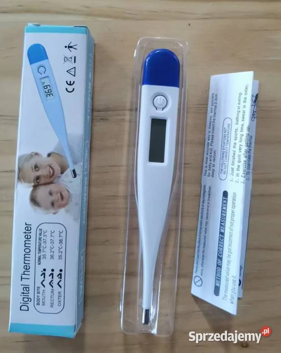 Termometr Cyfrowy do Pomiaru Temperatury Ciała Płock sprzedam