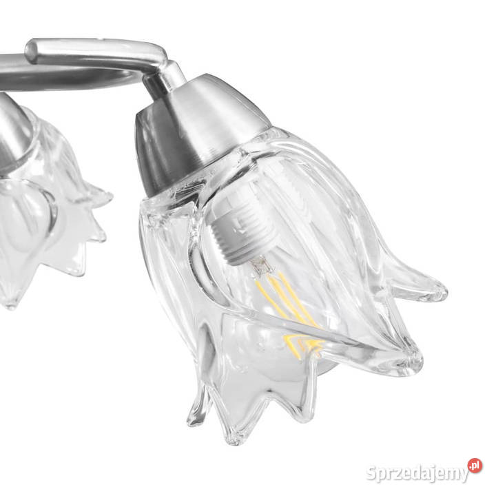 Lampa sufitowa ze szklanymi kloszami na 5 Warszawa